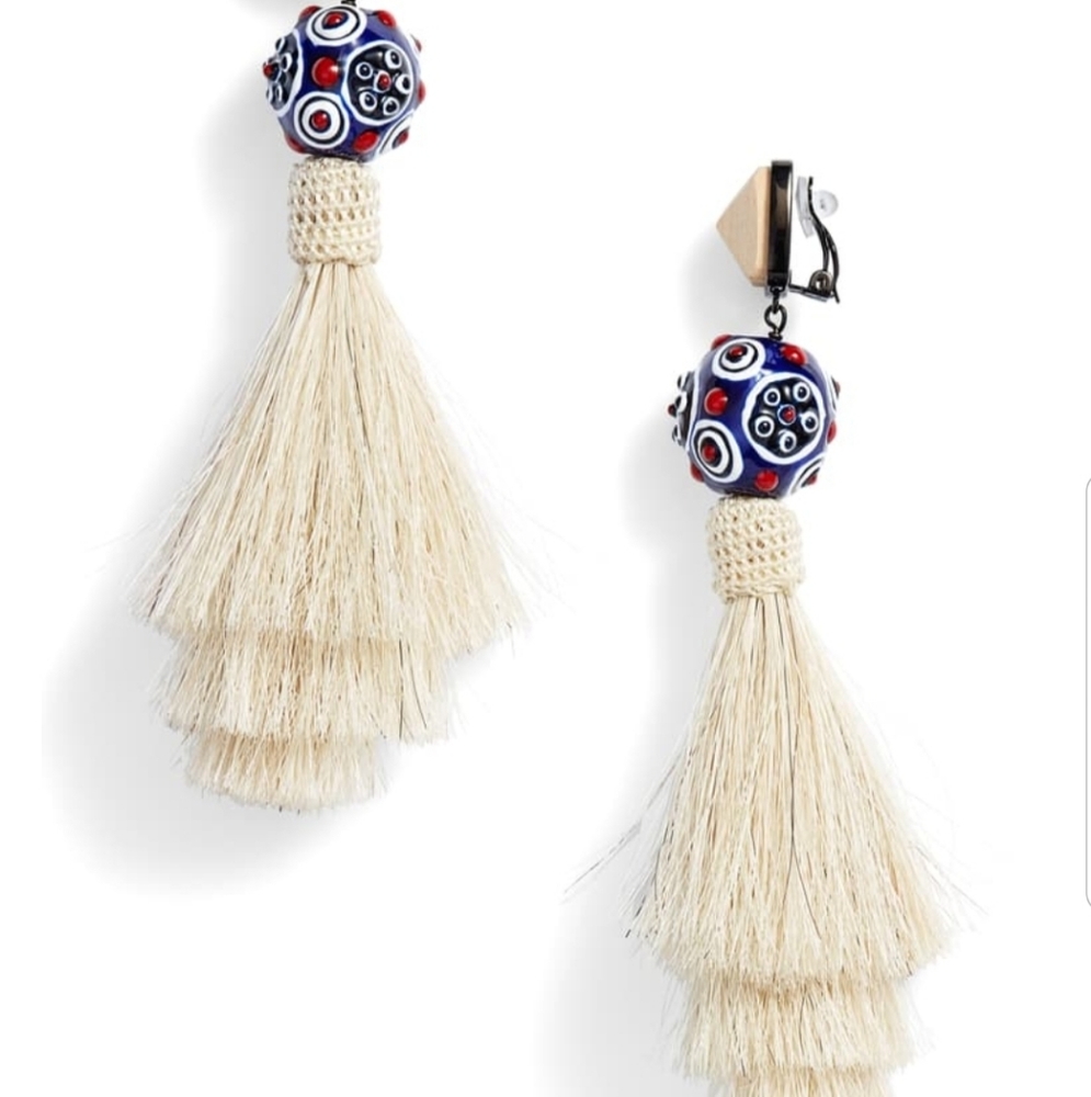 Tory Burch Statement Earrings - Picture 4 of 5